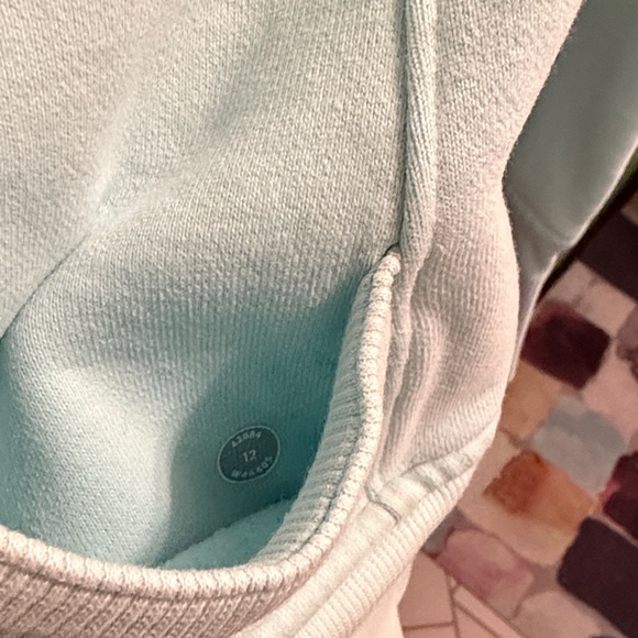 Lululemon Athletica Aqua Blue Zip-Up Jacket - Picture 3 of 5